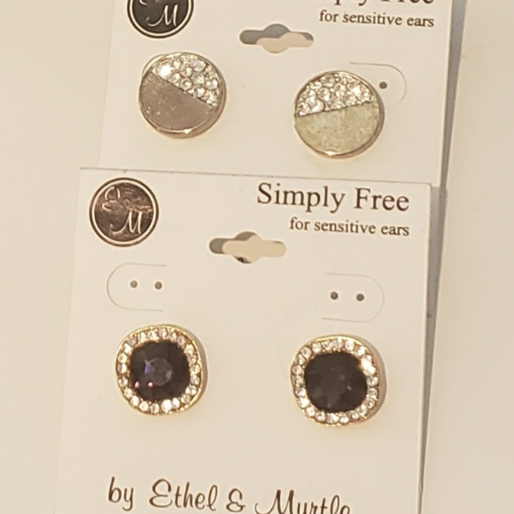 Earrings- for sensitive ears by Ethel & Myrtle